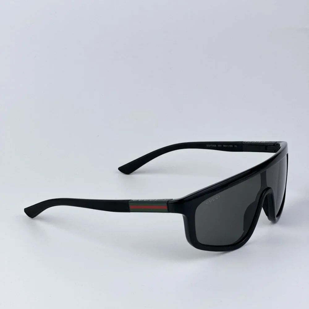 Gucci GG1736S 001 BRAND NEW Sunglasses Black Grey Unisex